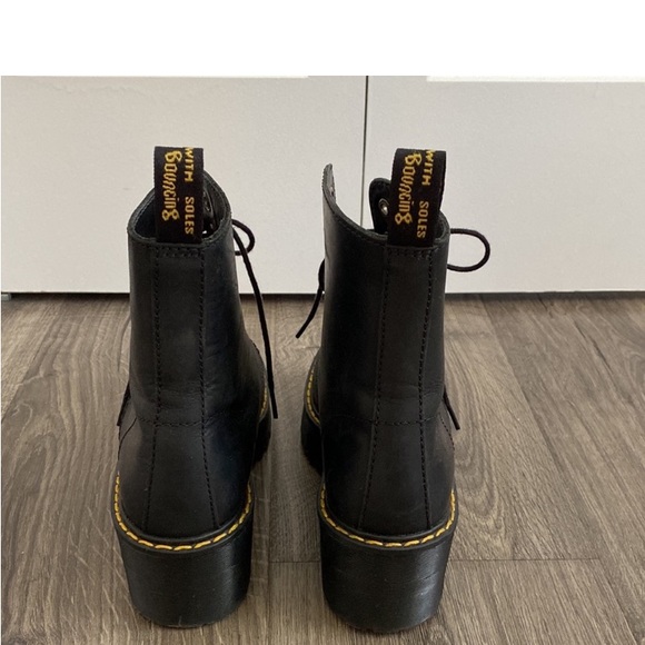 Dr Martens Shiver Hi Black Boots - Picture 5 of 8